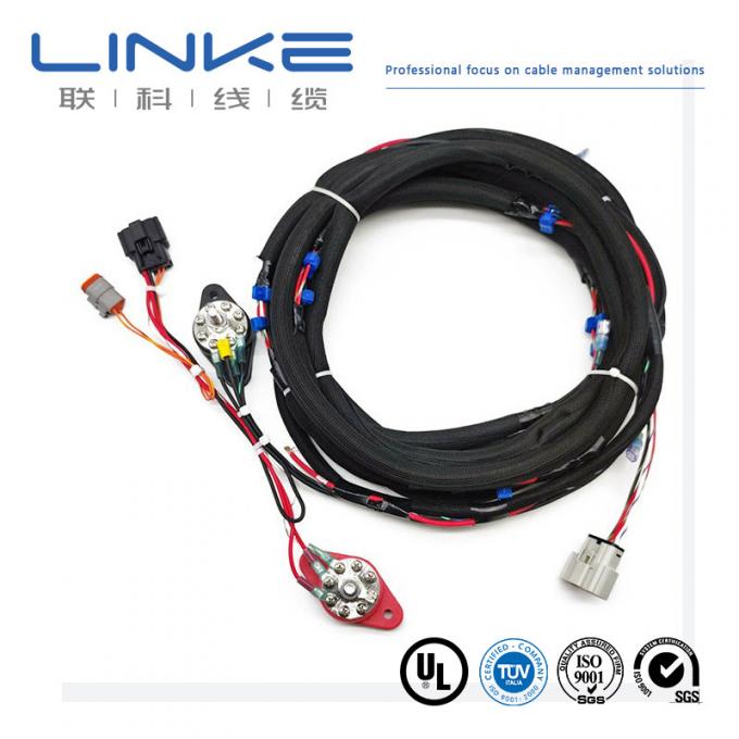 IATF16949 Certified Rectangular Automotive Wire Harness 83x83x58CM