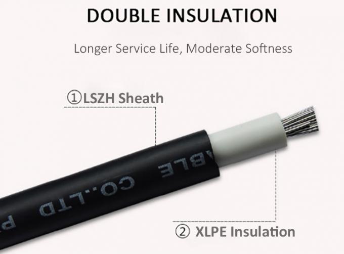 Solar 4mm Solar PV Cables 6mm2 for Solar Photovoltaic Car Low and Medium Voltage Cable 1