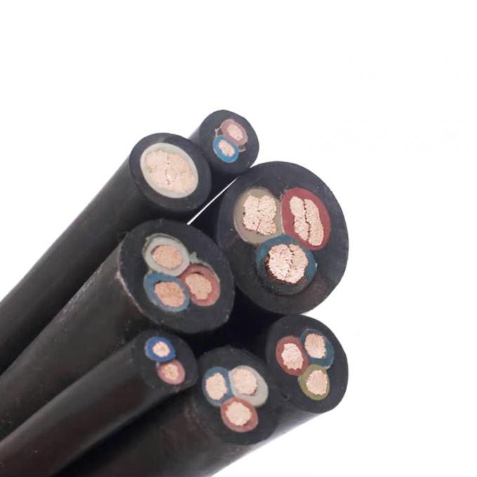 Waterproof rubber sheathed cable  Silicone Rubber Cable Universal rubber sheathed flexible cable Waterproof Rubber Cable 3