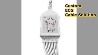 Custom ECG Cable Assembly Medical Wire Harness