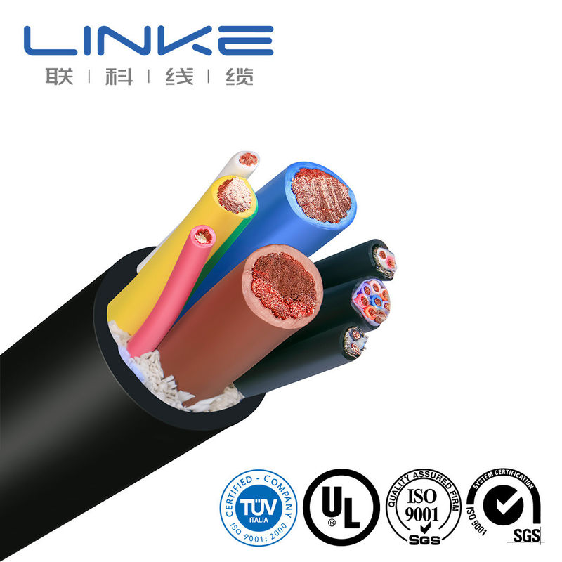 Energy Cable Multiple Core Design TPU Jacket for Powerline Wire in Energy Vehicles