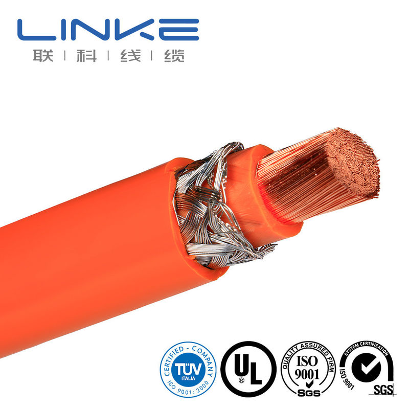 New energy vehicle waterproof 10mm2 16mm2 25mm2 high-voltage electric vehicle cable shielded and unshielded XLPE insulated PVC cable