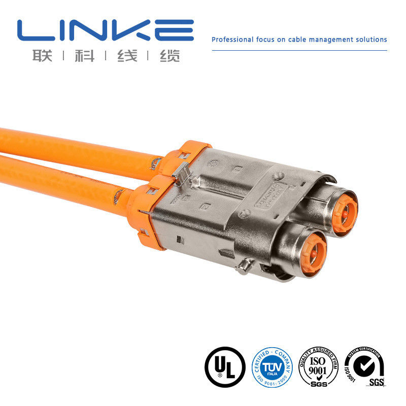 EV High Voltage System Charging Pile Cable Wiring Harness with Bare Copper Conductor