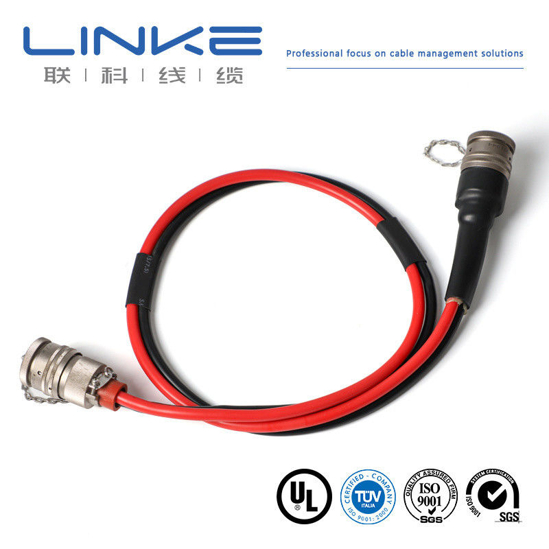 EV Flexible Cable with IEC 62196-2 and SAE J1772 Plug Types 1200A Silicone Jacket Battery Wiring Harness