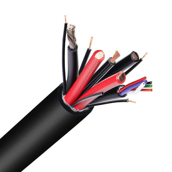 EV High Voltage Battery Electric Vehicle Cable Customized With Tinned Copper