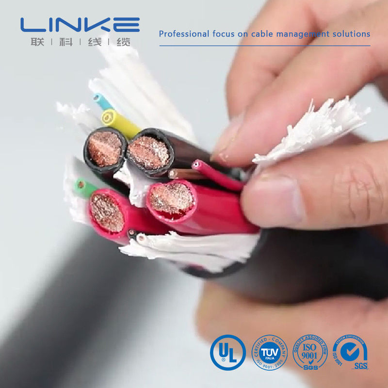 UL62893 ISO9001 Certified 3*14AWG+1*18AWG EV Charging Cable for Electric Vehicles with Fast Charging