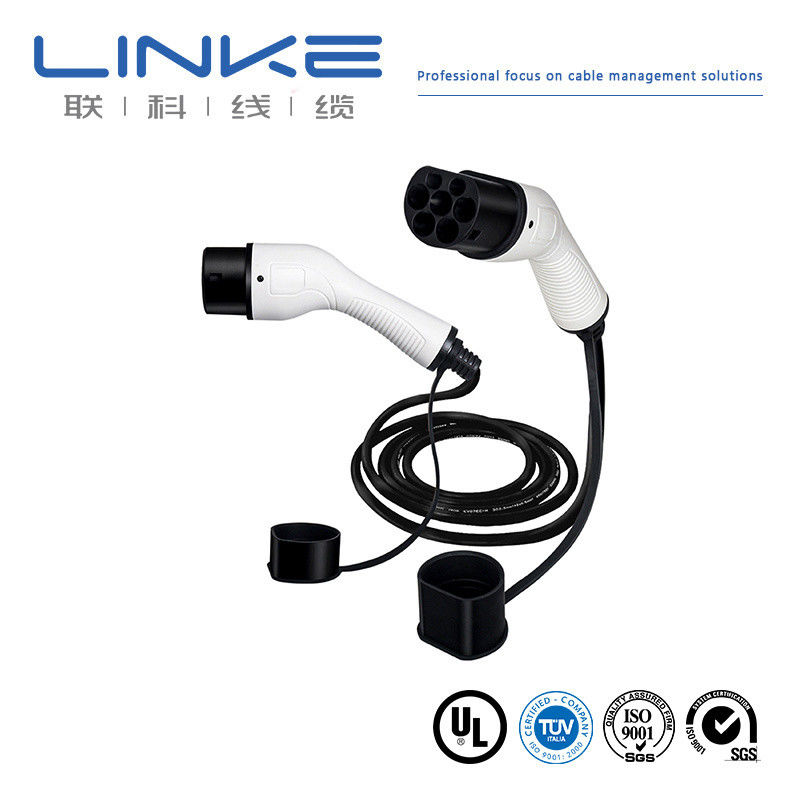 IP65 Type 2 Portable EV Car Charger Cable With 1 Year After Sales Service