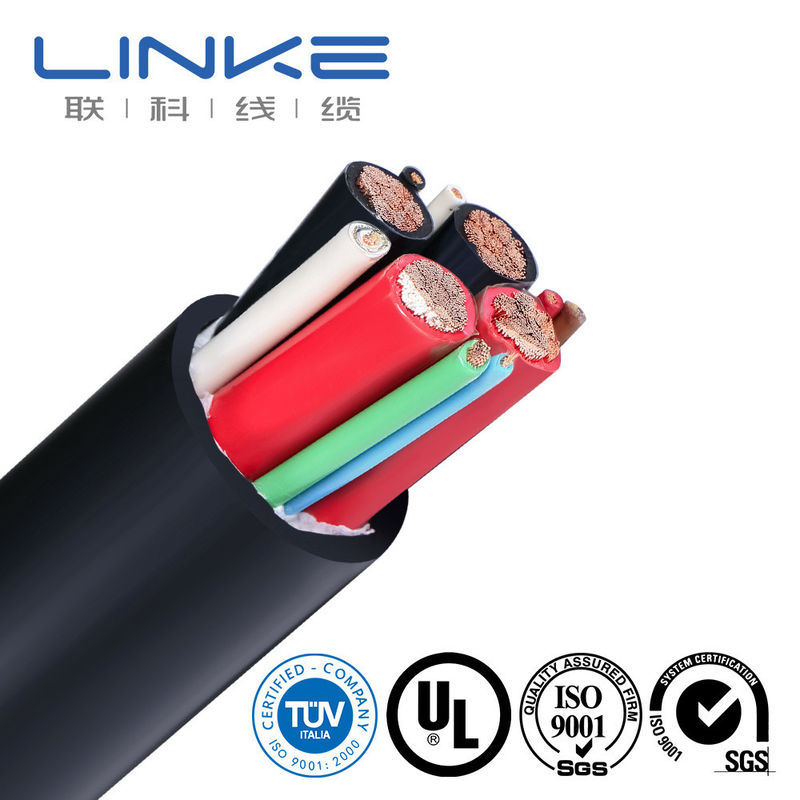 OEM Truck Trailer Electrical Cable 5core 7core 9core With Bare Copper Conductor