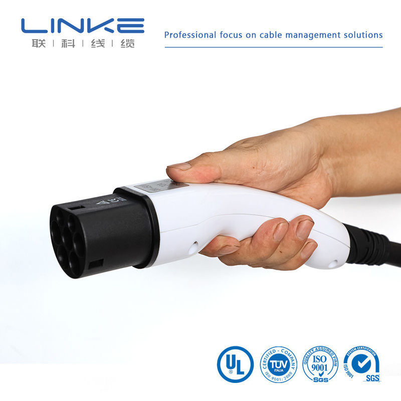 32A 7kw 16A EV Charger Cable Electric Vehicle Charging Cable with TPE Jacket and Customizable Length