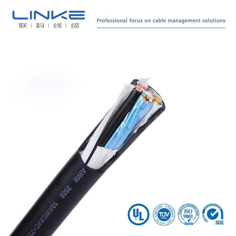 Stranded Conductor PVC Insulated Wire Silicone Shielding For Energy Cable New energy vehicle cable