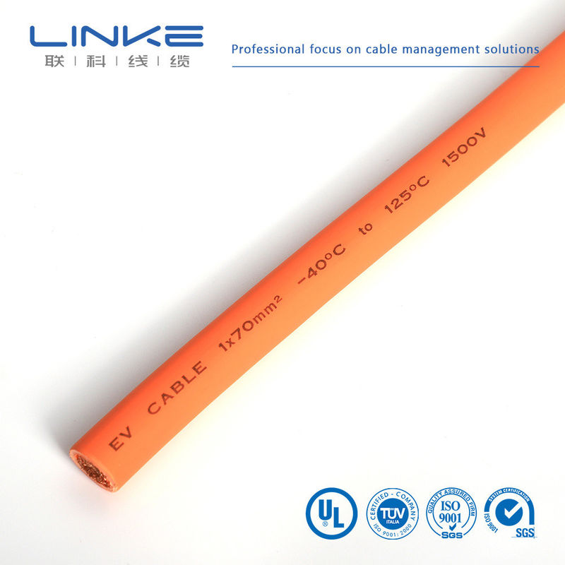 Insulated Copper Conductor High Voltage Cable for Special Soft Silicone Environments EVP-SIR High-Temperature HV Wire Industrial HV Silicone Cable