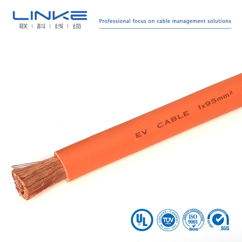 Insulated Copper Conductor High Voltage Cable for Special Soft Silicone Environments EVP-SIR High-Temperature HV Wire Industrial HV Silicone Cable