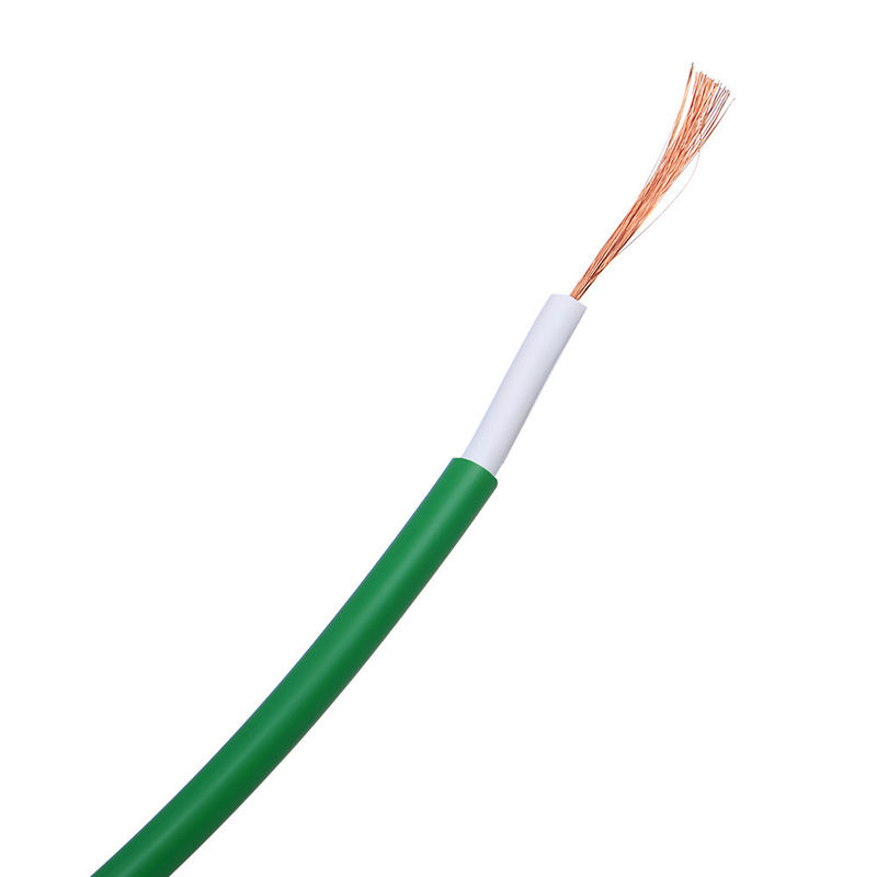 Silicone rubber double-layer insulated single core cable Industrial control cable Tinned copper cable