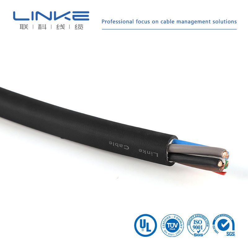 Elevator Cable with Rubber Mixture or Elastomer Jacket Round Wire and Shipping Cost