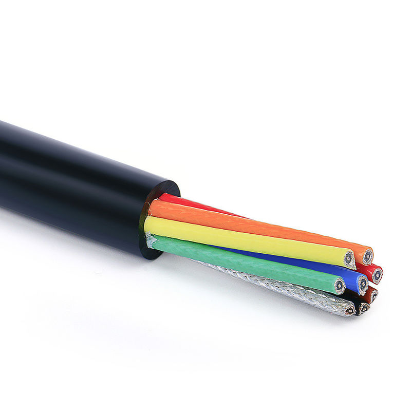 Elevator Cable with Rubber Mixture or Elastomer Jacket Round Wire and Shipping Cost