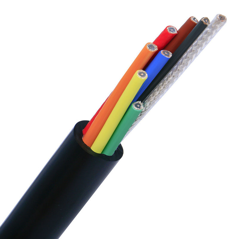 Elevator Cable with Rubber Mixture or Elastomer Jacket Round Wire and Shipping Cost