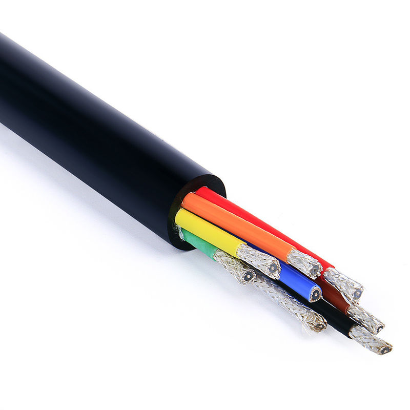 Elevator Cable with Rubber Mixture or Elastomer Jacket Round Wire and Shipping Cost