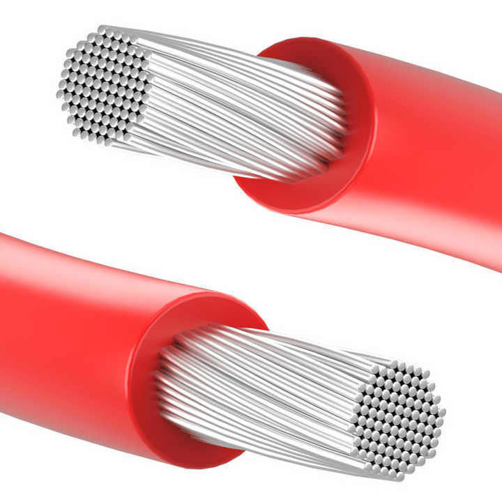 UL3135 High Temperature Resistant Silicone Cable with 600V Rated Voltage and Flexible Stranded Tinned Copper Conductor