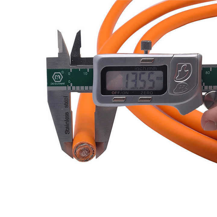 Insulated High Voltage Electric Vehicle Shielded EV Charging Cable Wire 3000V for Needs