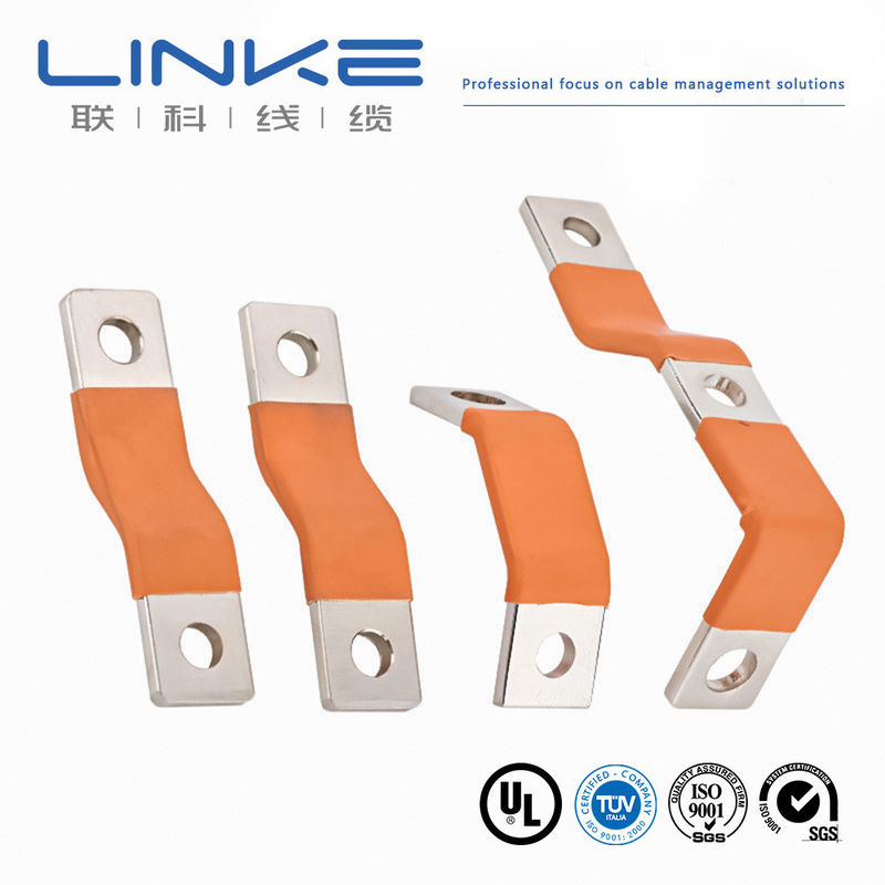 Insulated Customized Flexible Bus Bar Flat Copper Busbar for Battery with 1200A Capacity