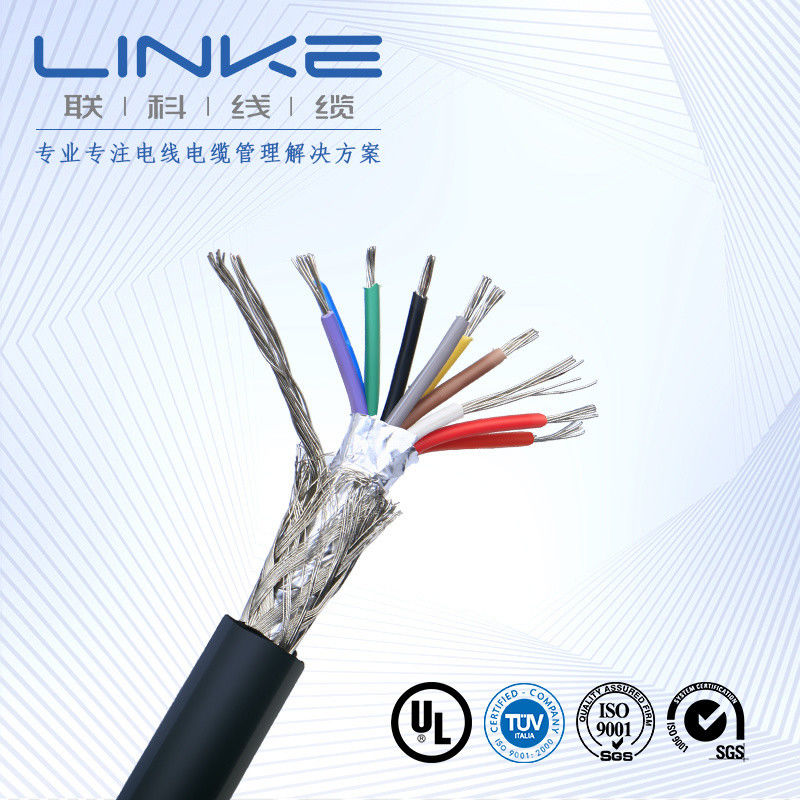 Round Wire Elevator Cable with Tinned Copper Conductor and PVC Insulation for Various Elevators