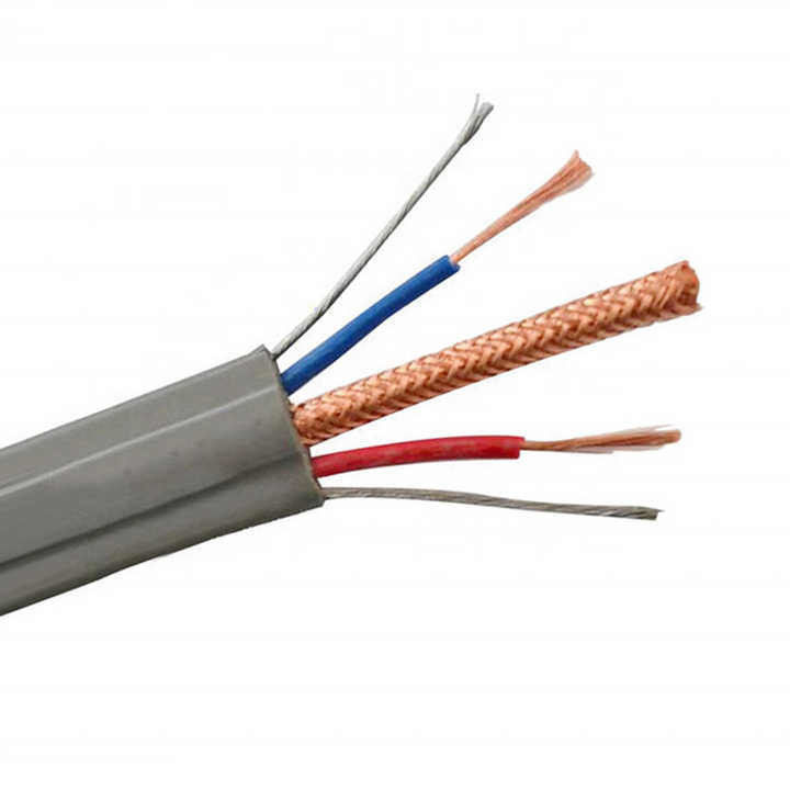 Flexible PVC  Round  Electrical Elevator Lift Cable with Knitting UV-Resistance Crane Cable Continuous Flex Rating Wire