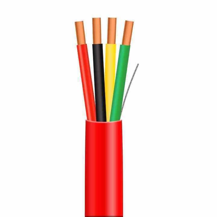 Elevator Round Cable PVC Insulation Jacket Soft Wire with Multiple Core Low Smoke Zero Halogen Cable
