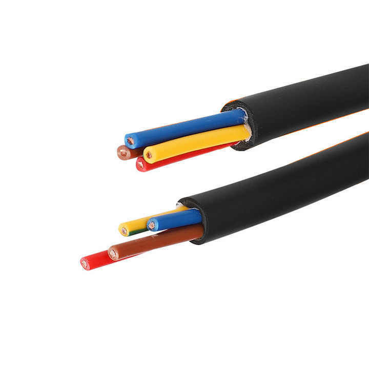Elevator Round Cable PVC Insulation Jacket Soft Wire with Multiple Core Low Smoke Zero Halogen Cable