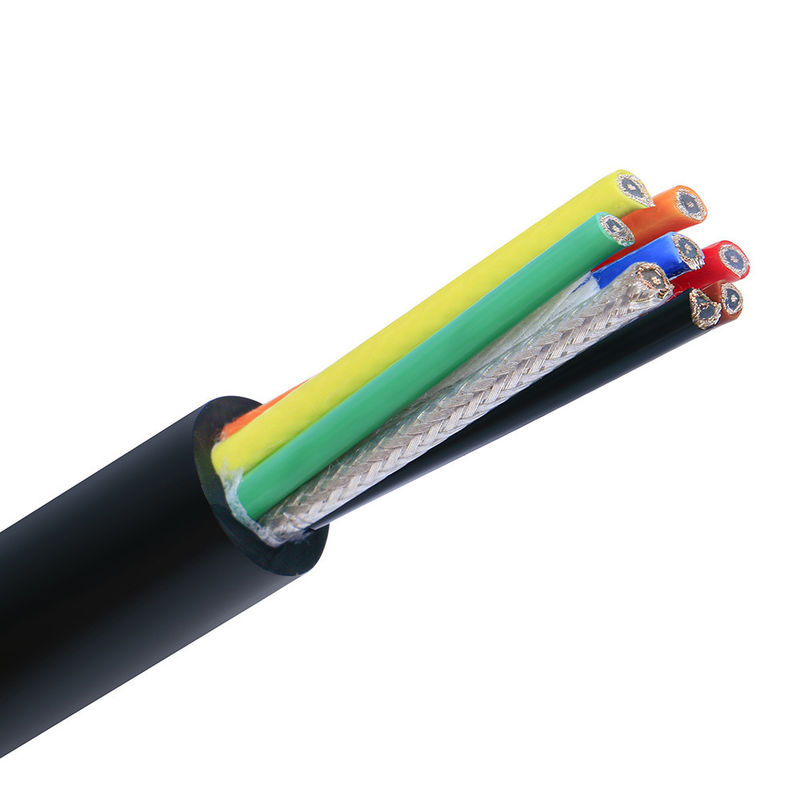 Elevator Round Cable PVC Insulation Jacket Soft Wire with Multiple Core Low Smoke Zero Halogen Cable