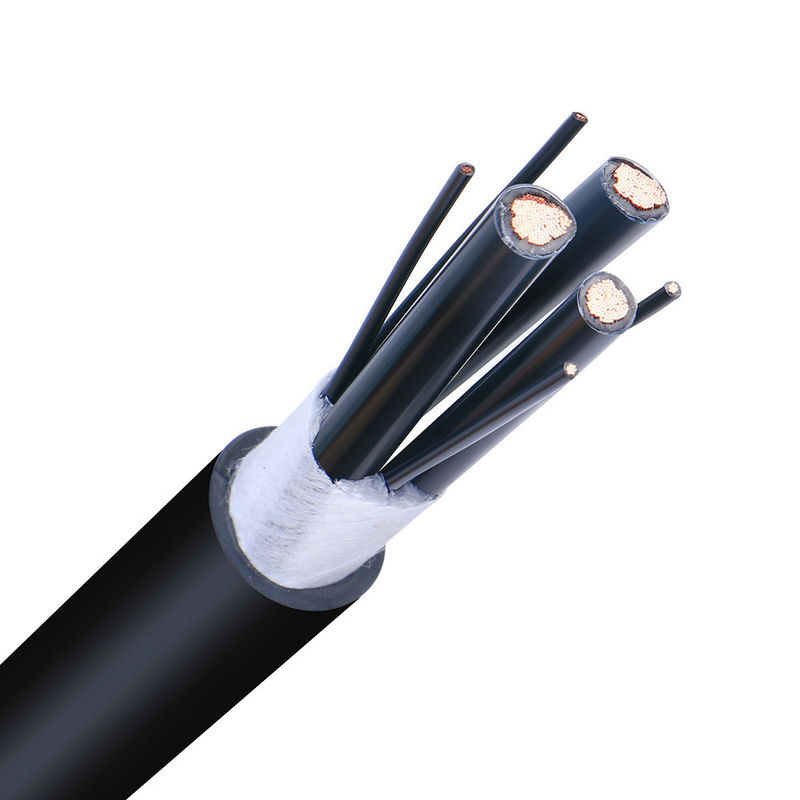 Low Halogens Signaling Cable Coaxial Cable with 4G1.5mm2 and 7g2.5mm2 for Power Control