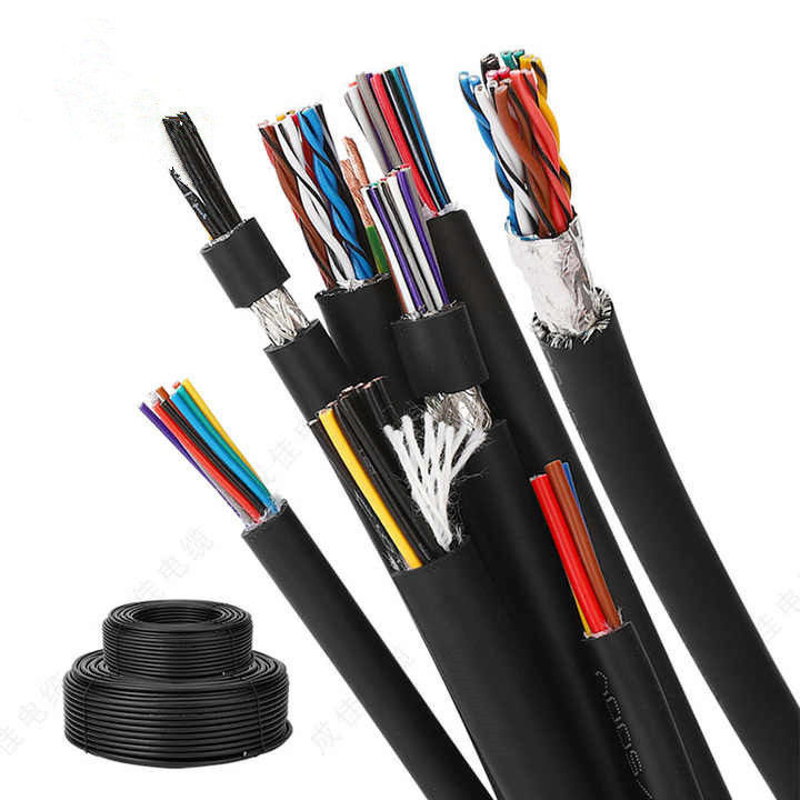 Tvvb Round  Multicore Flexible Build Power Cable Travelling Elevator Cable