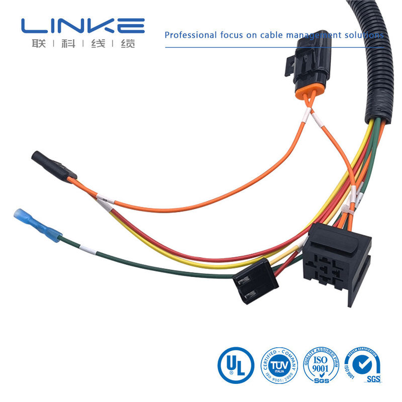 Customizable UL Certified Automotive Wiring Harness with High Temperature Resistance for Industrial Applications