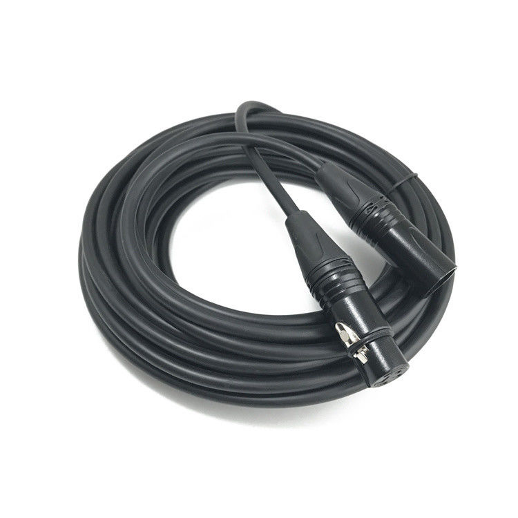 Professional 3 Pin Male to Female XLR Cable with Bare Copper Wire for High Sound Quality Audio