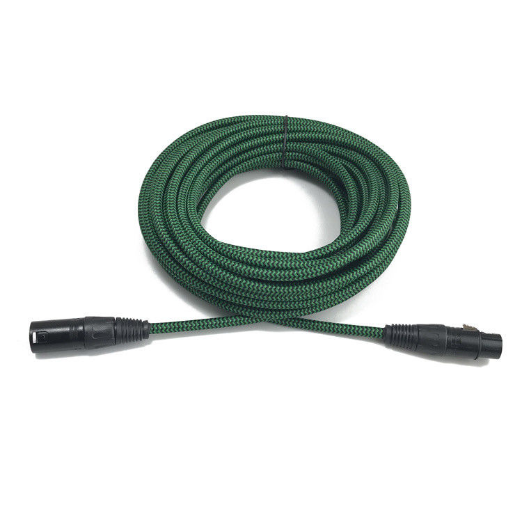Professional 3 Pin Male to Female XLR Cable with Bare Copper Wire for High Sound Quality Audio