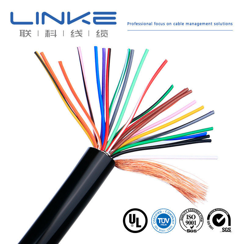 High Performance Copper Conductor Control Cable with Silicone Jacket for Wide Temperature Range Industrial Communication