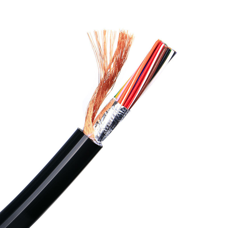 High Performance Copper Conductor Control Cable with Silicone Jacket for Wide Temperature Range Industrial Communication