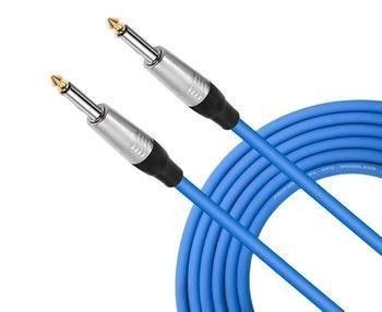 10FT Electric Instrument Audio Cable 3m Jack To Jack Custom Connector 6.35mm Option