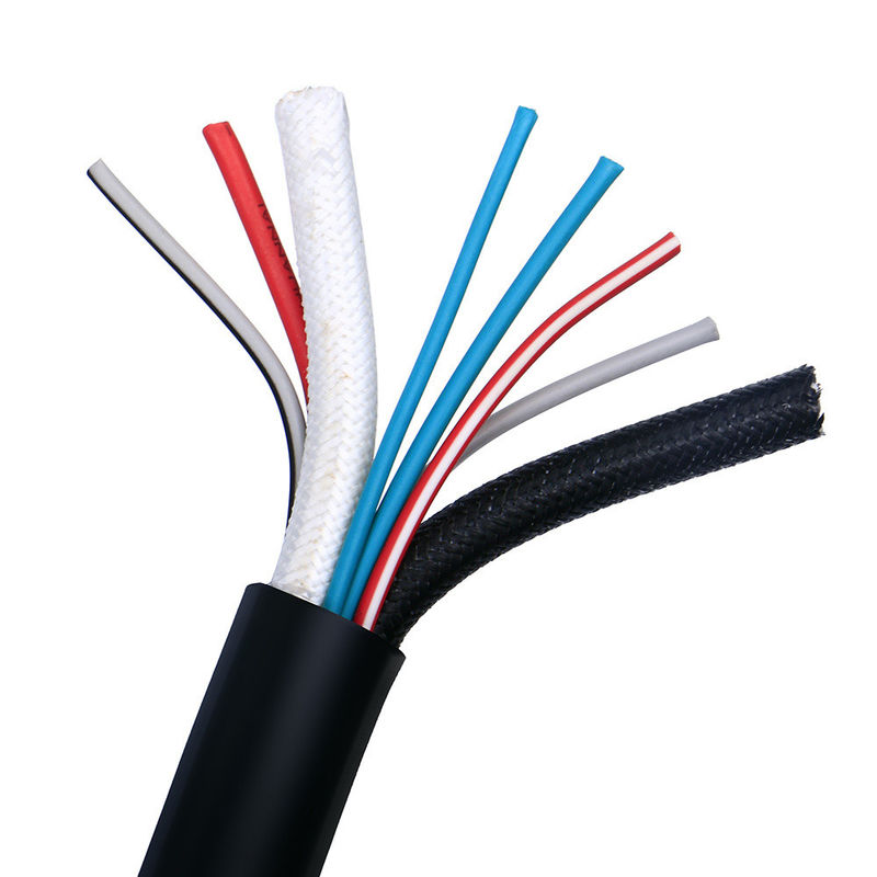 Multi-core wire RG6 Rg11 Rg59 Coaxial Cable for Instrumentation Teflon robot connection cable