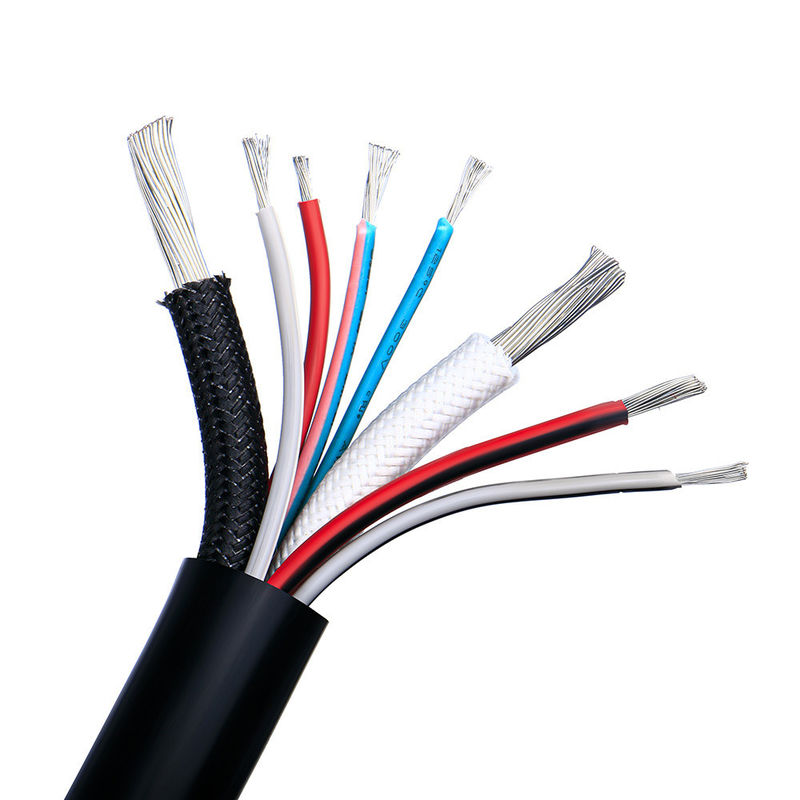 Multi-core wire RG6 Rg11 Rg59 Coaxial Cable for Instrumentation Teflon robot connection cable