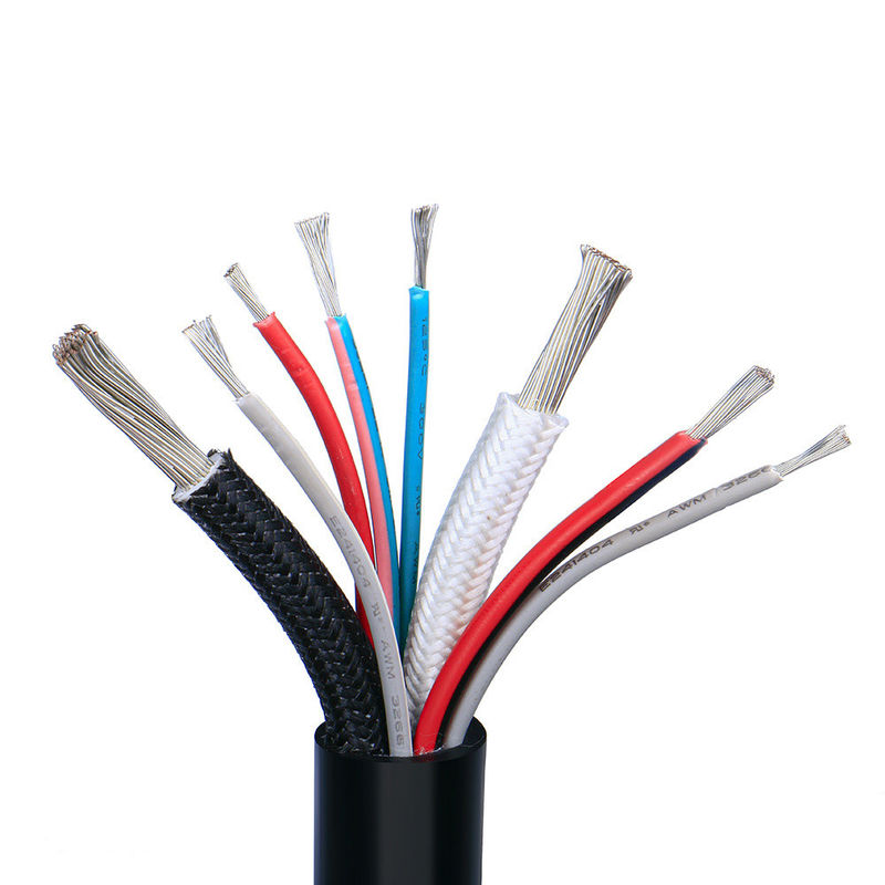 Multi-core wire RG6 Rg11 Rg59 Coaxial Cable for Instrumentation Teflon robot connection cable