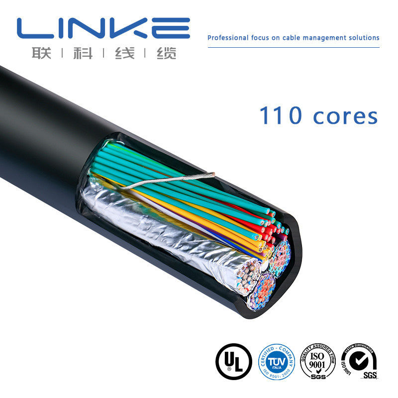 UL2464 110 Core Electric Cable with Tinned Copper Conductor and Halogen-Free Thermoplastic for Electronic Equipment