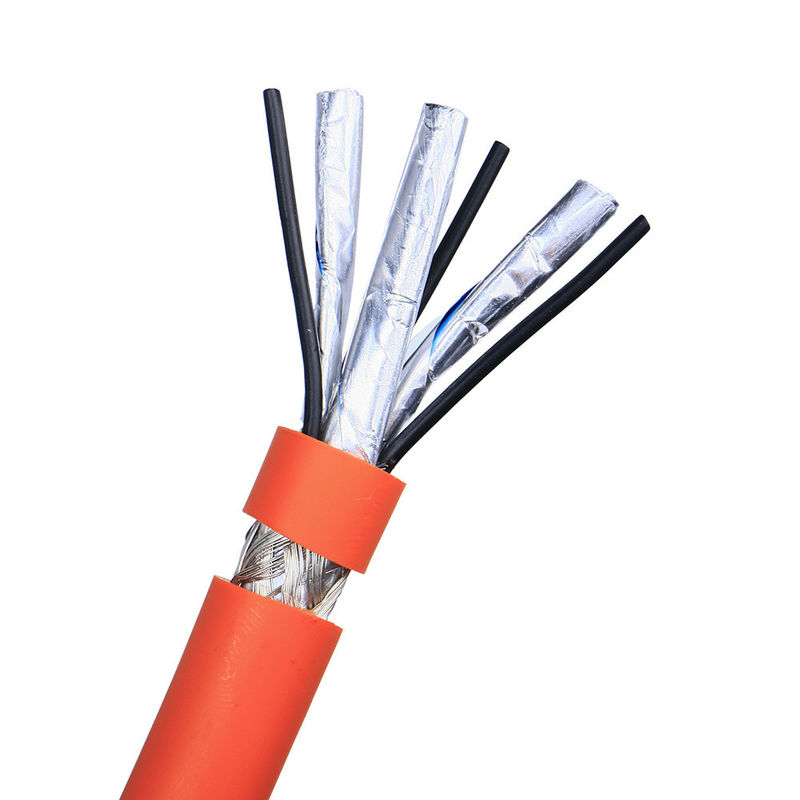 Shielded 26AWG 28AWG 4 Core Copper Control Cable for Industrial Signal Transmission