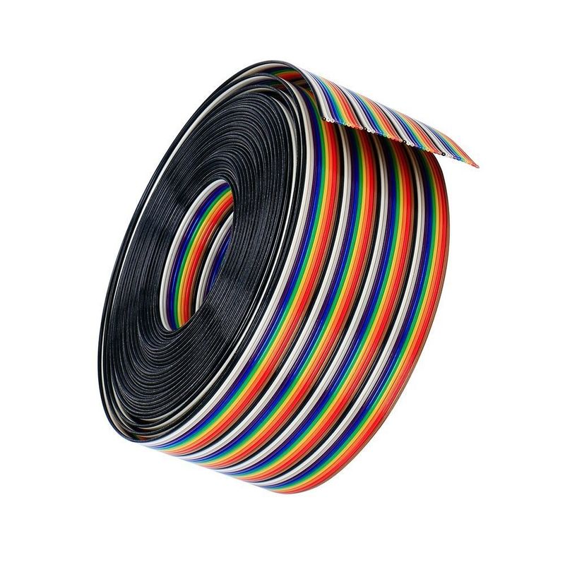 28AWG 50 Pin 150 V Plat Cable Material Shape Flat Wire 50*55*60CM