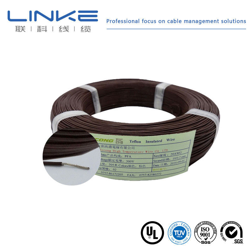 10-30AWG Tinned Copper Wire Core FEP Insulation UL1330 Power Wire Electric Cable High-Temperature