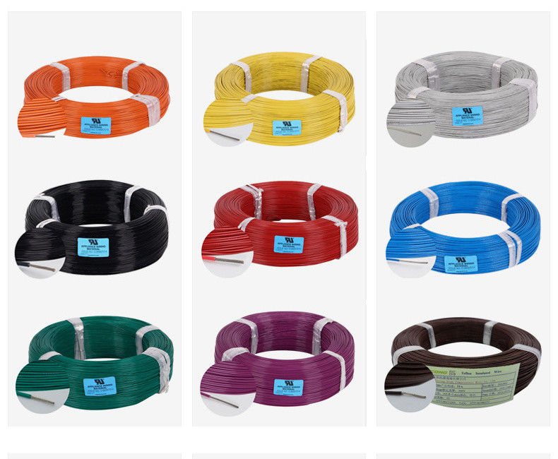 10-30AWG Tinned Copper Wire Core FEP Insulation UL1330 Power Wire Electric Cable for High-Temperature Applications