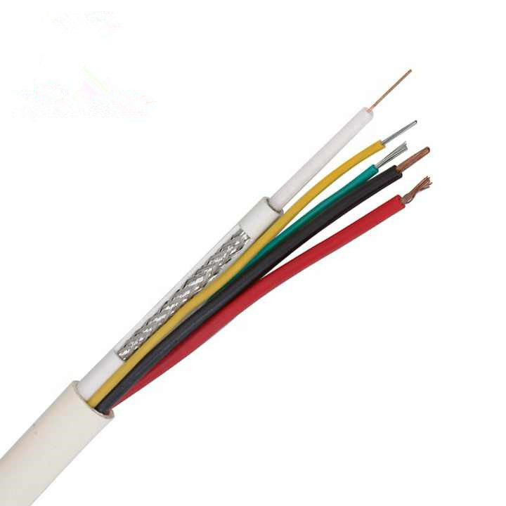 UL1007 30 AWG Black Power PVC Copper Conductor Electrical Power Coaxial Electric Cable