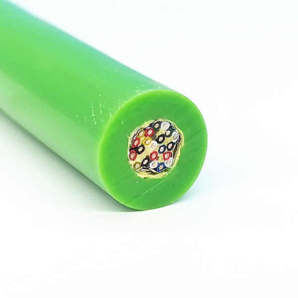 Waterproof Shieded 21 Core PUR Sheath Underwater Robot Cable for Diving 300V Current