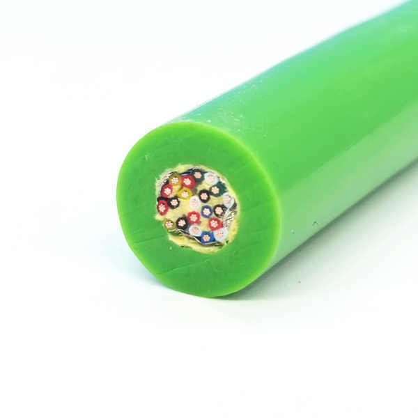 Waterproof Shieded 21 Core PUR Sheath Underwater Robot Cable for Diving 300V Current