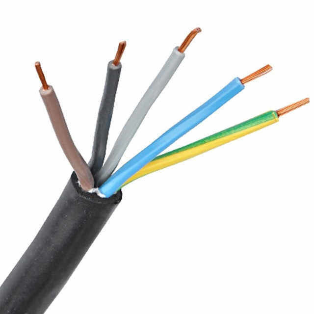 PVC Insulated 4-Core 3*6+1*4 Flexible Cable for Household and Industrial Electrical Equipment