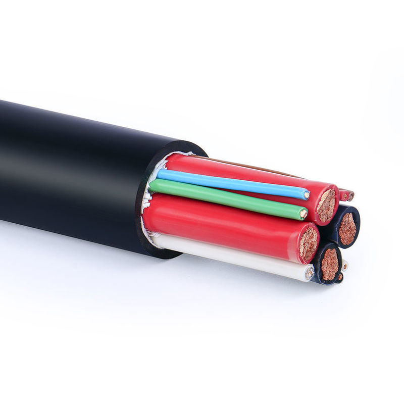 PVC Insulated 4-Core 3*6+1*4 Flexible Cable for Household and Industrial Electrical Equipment